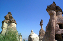 Chimney-shaped rocks in Pasbag, Cappadocia, Turkey